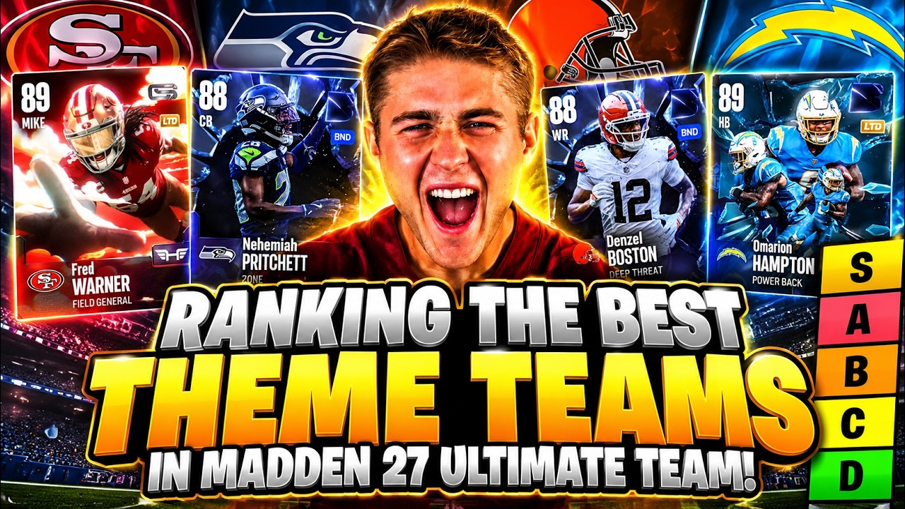 BEST Theme Teams to Build RIGHT NOW in Madden 27!