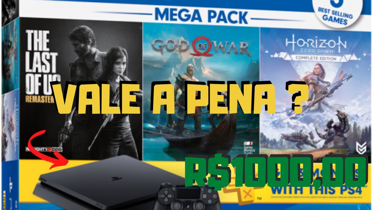 PS4 em 2020 VALE A PENA ? UNBOXING