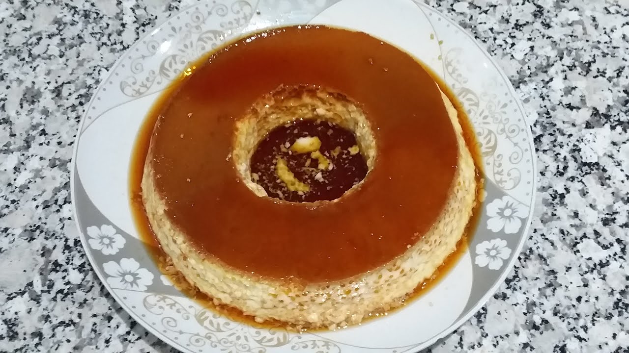 طريقة تحضير الفلان بالبيض و الحليب.