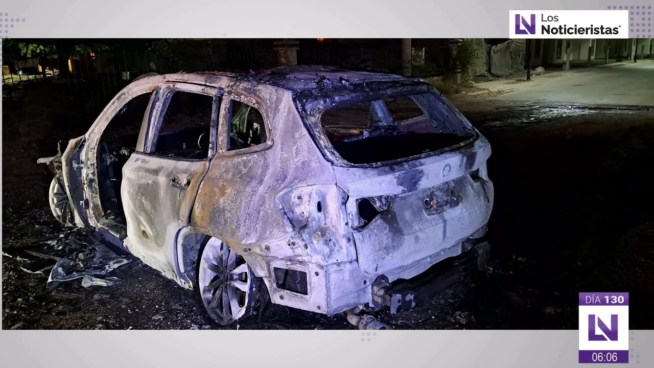 Se registran bloqueos y quema de vehículos en Los Mochis por grupos armados