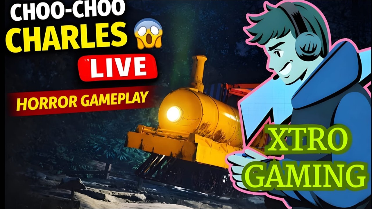 CHOo-CHOO CHARLES 😱 Scary Horror Game LIVE #ChooChooCharles#HorrorGameplay#shortsfeed #shortslive