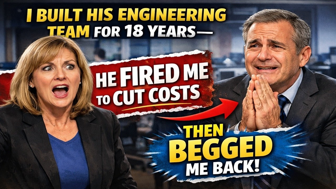 “After 18 Years Leading Engineering, My Boss Fired Me for Being ‘Too Expensive’—Then the Panic Began