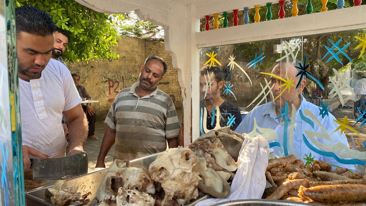 لحمة راس الخروف عند شحيبر رهيبة