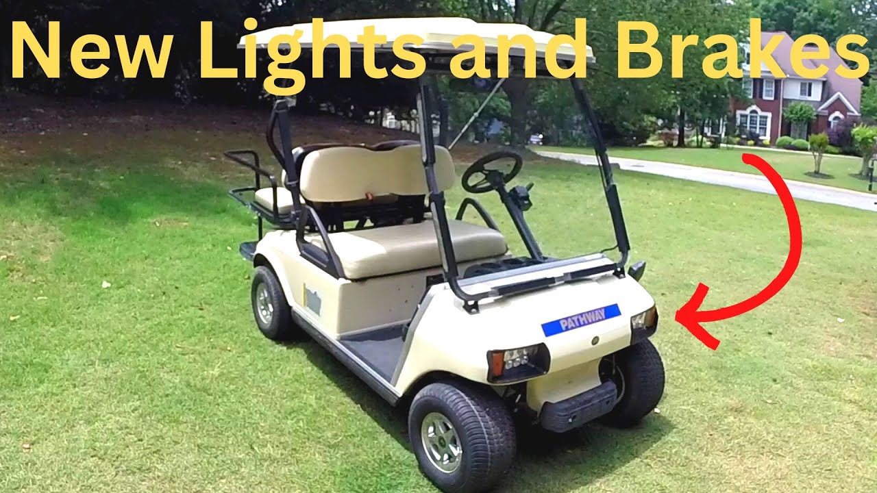 Club Car Pathway New Dash and RHOX Light Kit