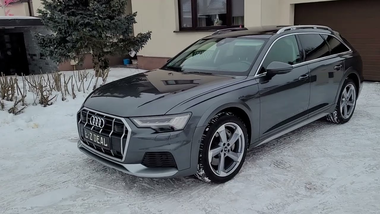 AUDI A6 55TDI 344PS QUATTRO ALLROAD PNEUMATYKA KAMERY PANORAMA 2021 ROK MAX OPCJA! JEDYNA TAKA