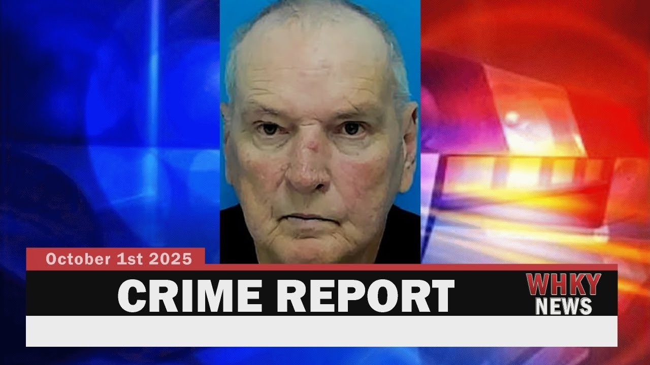 NEWTON MAN CHARGED WITH INCEST, ARRESTS FOR DRUGS AT JAIL | WHKY News Crime Report, Weds. 10/01/25