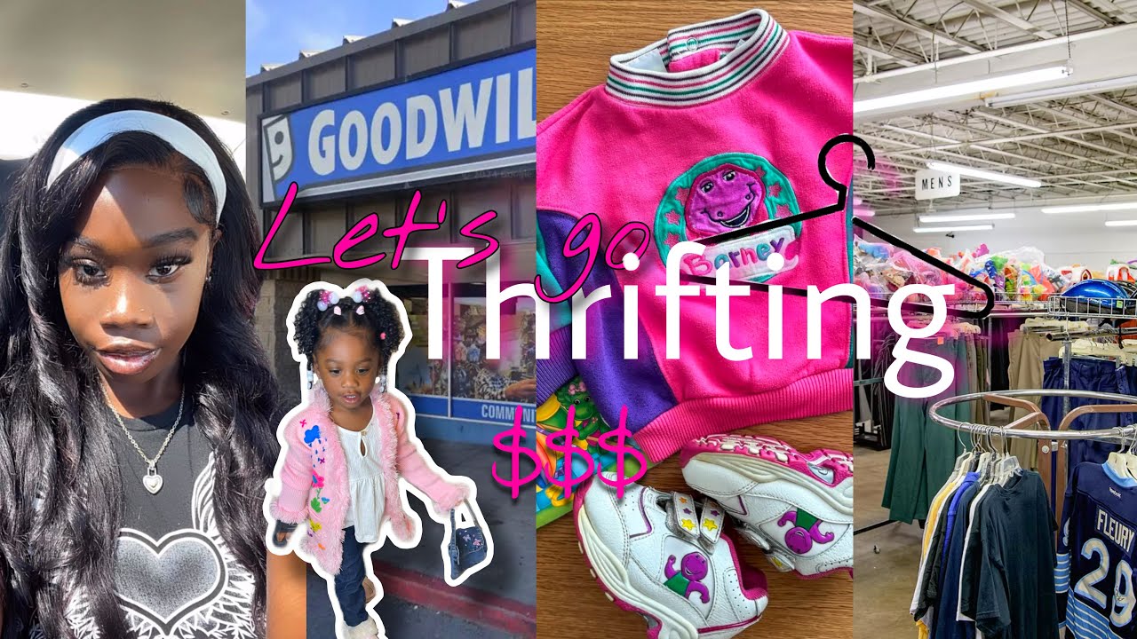 Come THRIFTING with us! COACH, Nike & Vintage KIDS CLOTHING | Baby Shopping +Haul 🛒💕
