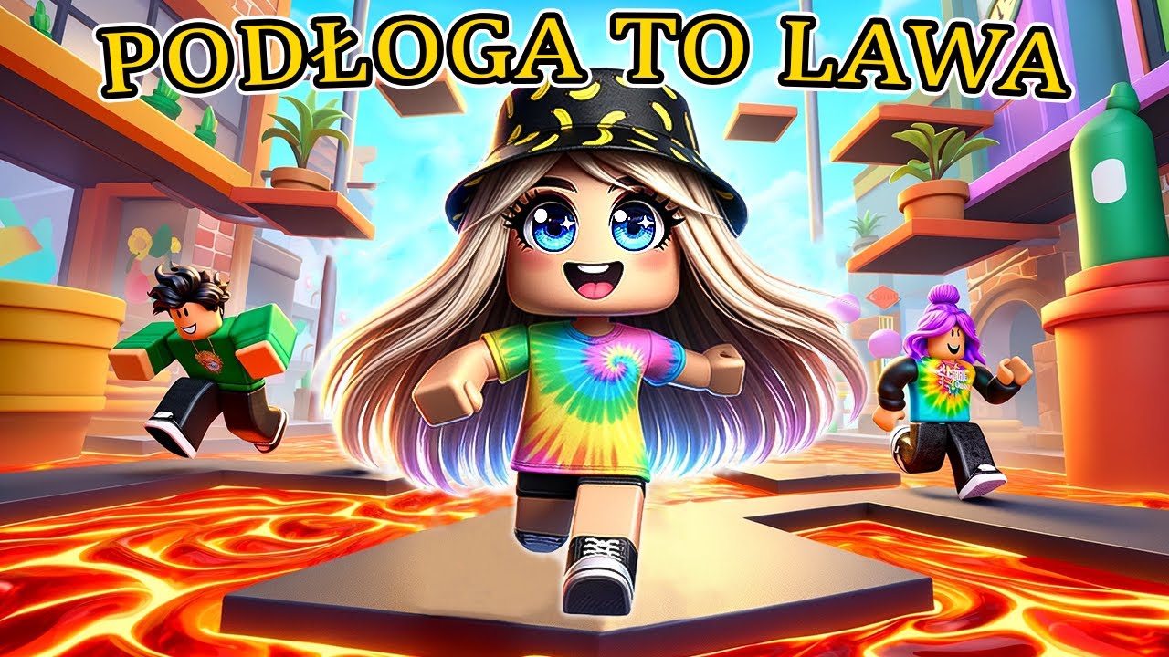 EXTREME Podłoga To Lawa w Roblox! 🔥🔥🔥