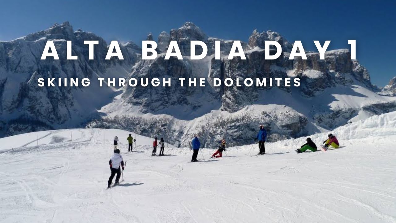 Skiing in Alta Badia | Carving Through the Dolomites | Day 1