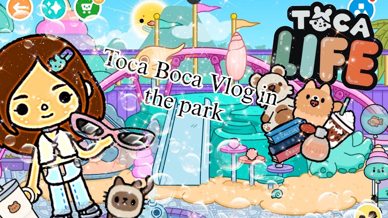 Toca Boca Vlog in the park 🏞️