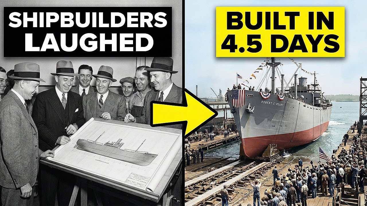 Shipbuilders Laughed at the Design &mdash; Until The Liberty Ship Was Built in Just 4.5 Days