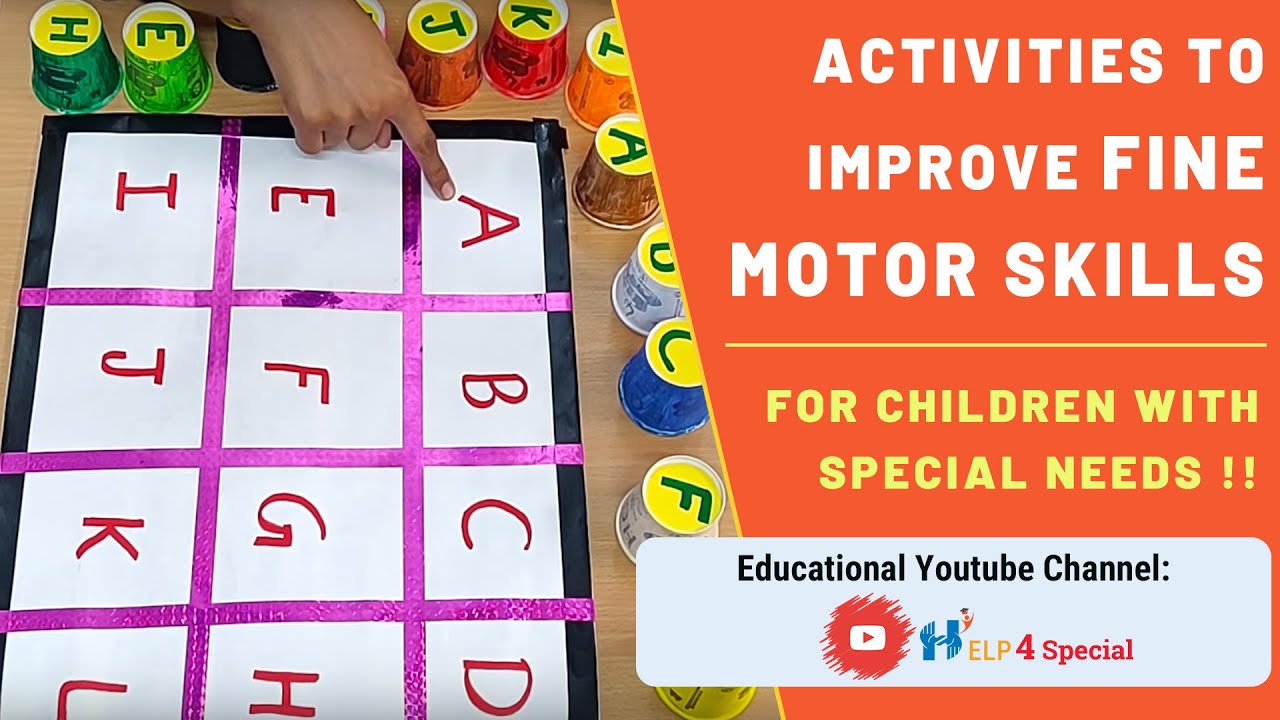 Fine Motor Activities | Help 4 Special