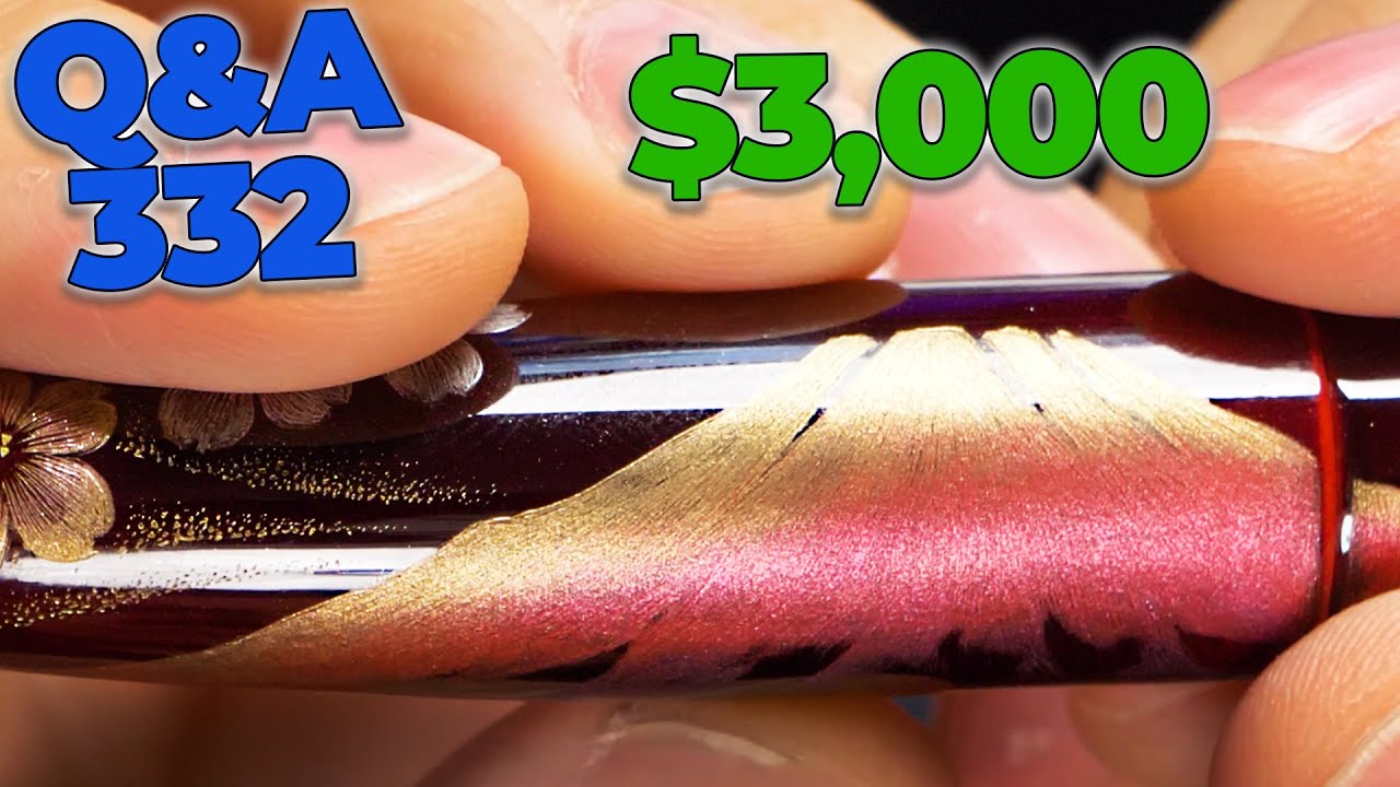 Fountain Pen Day 2025: Maki-e Masterpieces & More! (Goulet Q&A 332)