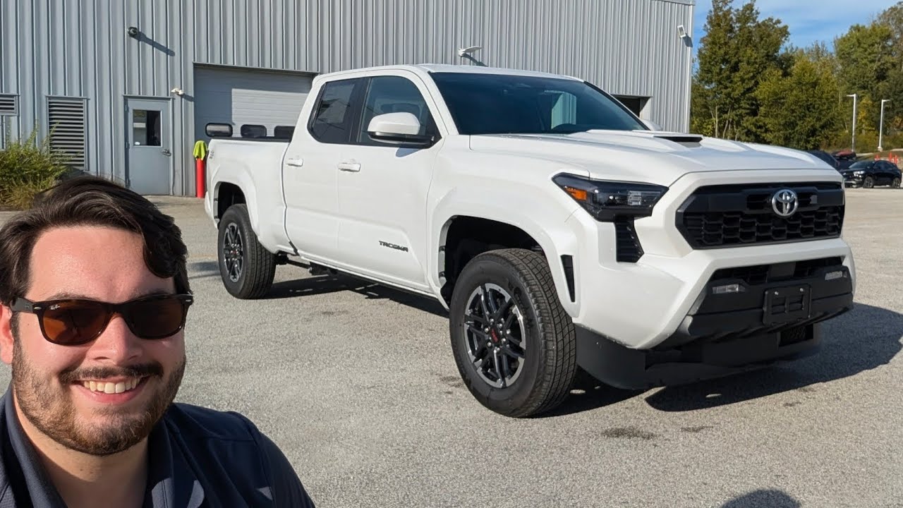 2025 Tacoma TRD Sport, 6 футов, цвет Wind Chill Pearl