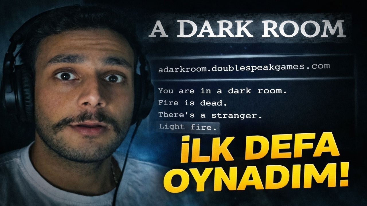 Böyle Oyunu İlk Kez Oynadım! A Dark Room