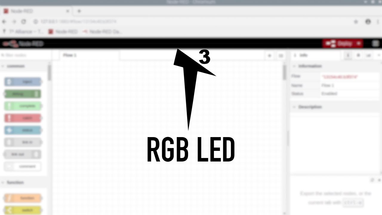 RPi Node Red: RGB LED