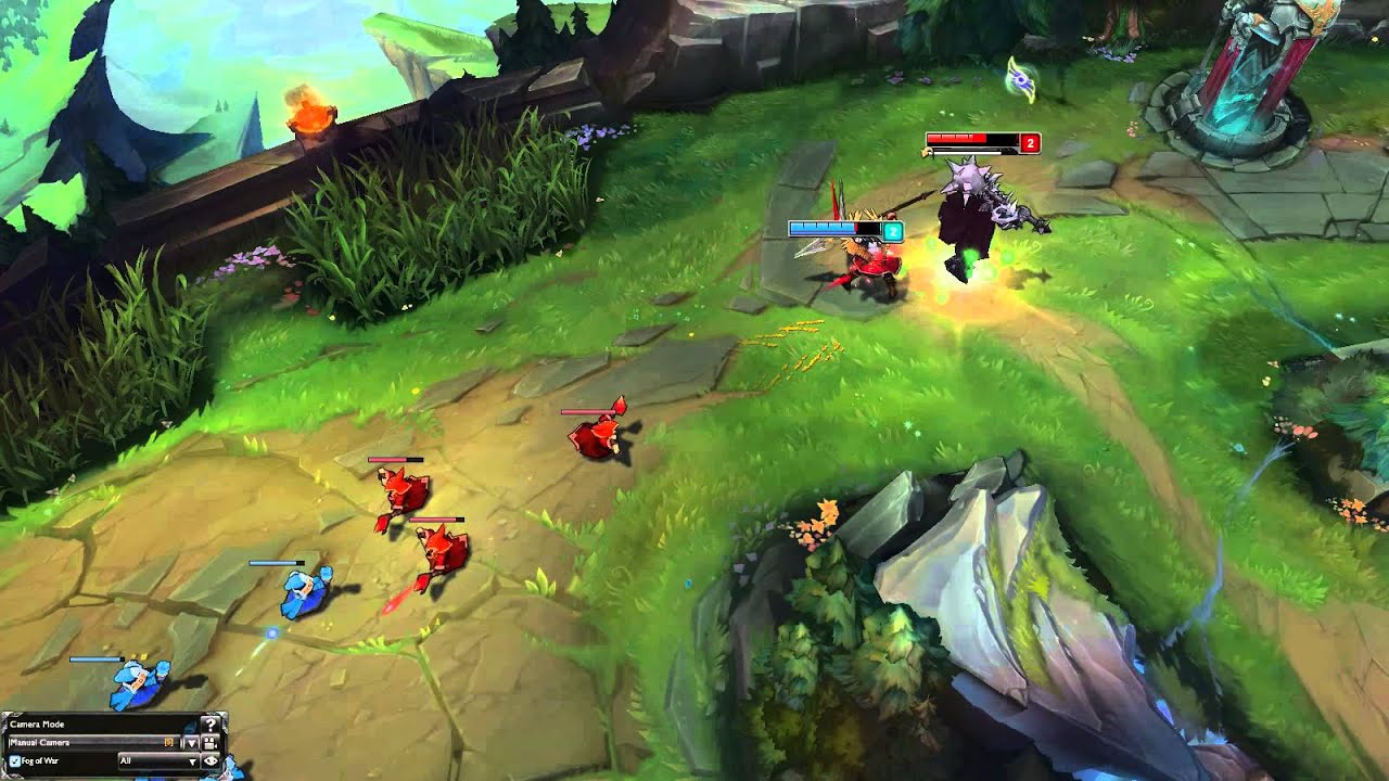 Xin Zhao's standard laning combo