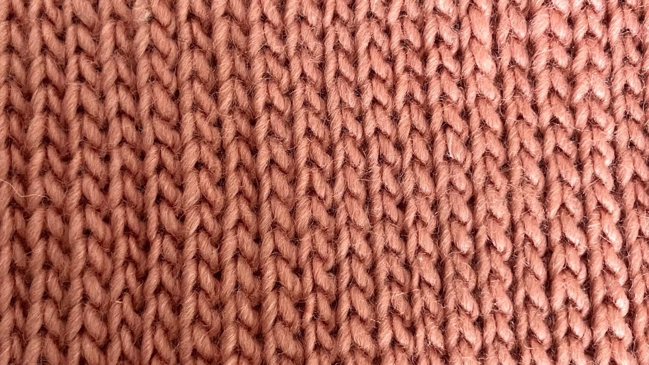 Punto in costa elasticizzato tutorial