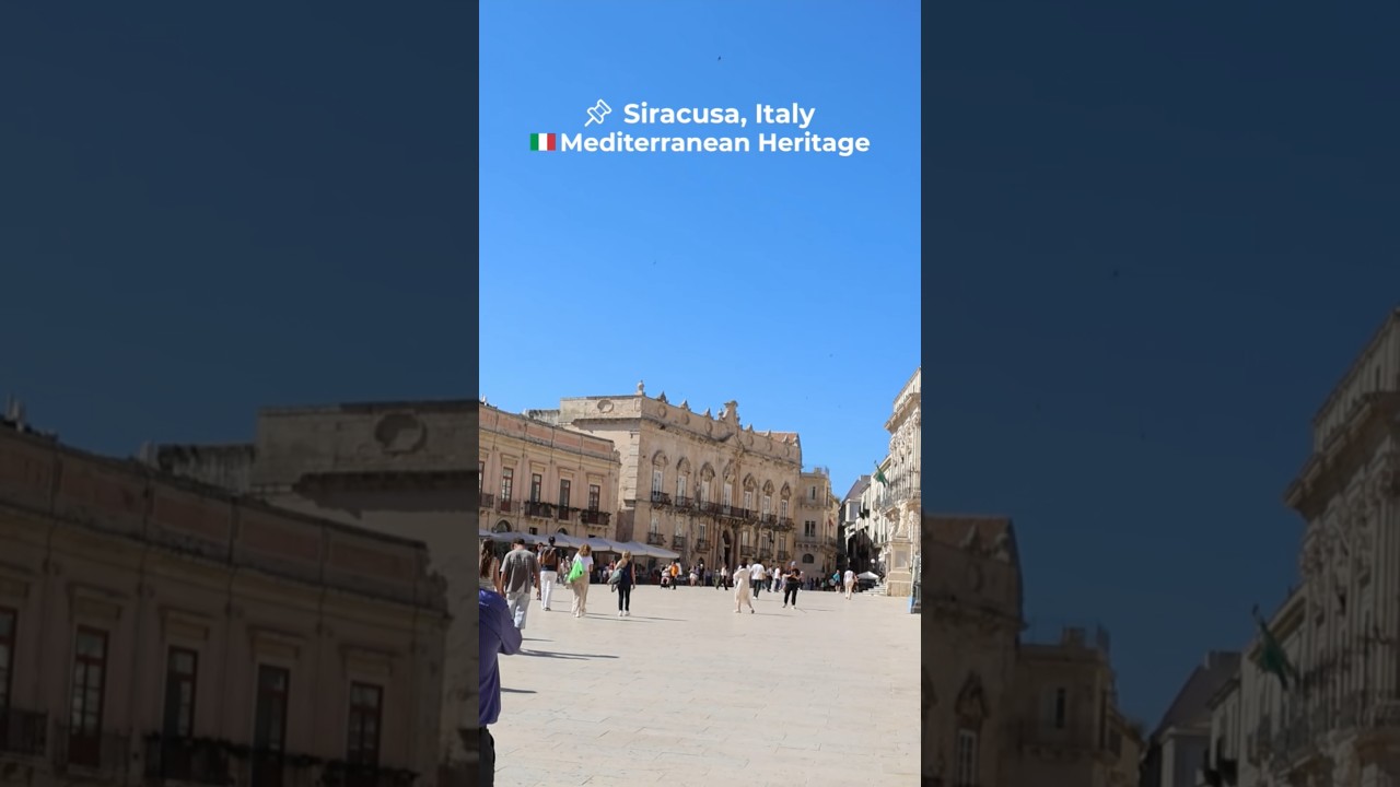 🇮🇹 Inspiring Siracusa, Italy | 4K Walking Tour Through Baroque Dreams