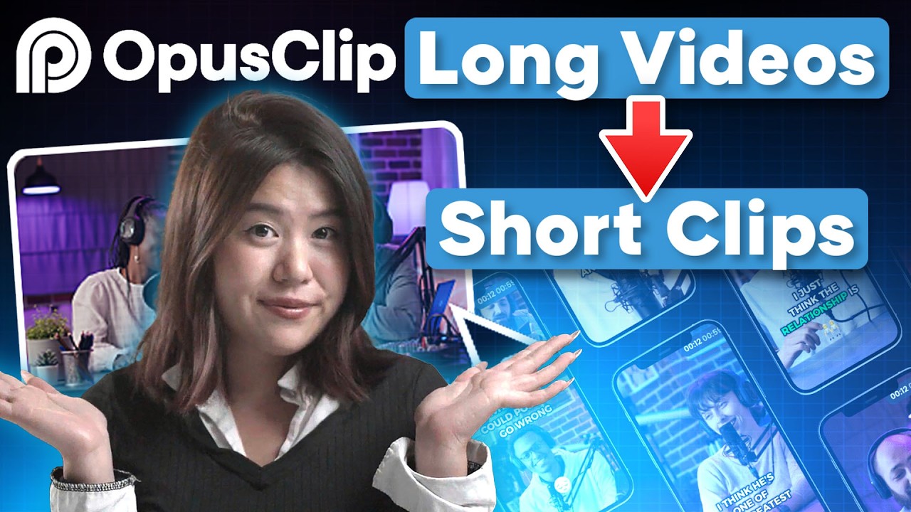 OpusClip Tutorial: Turn Long Videos into 10 Shorts Automatically
