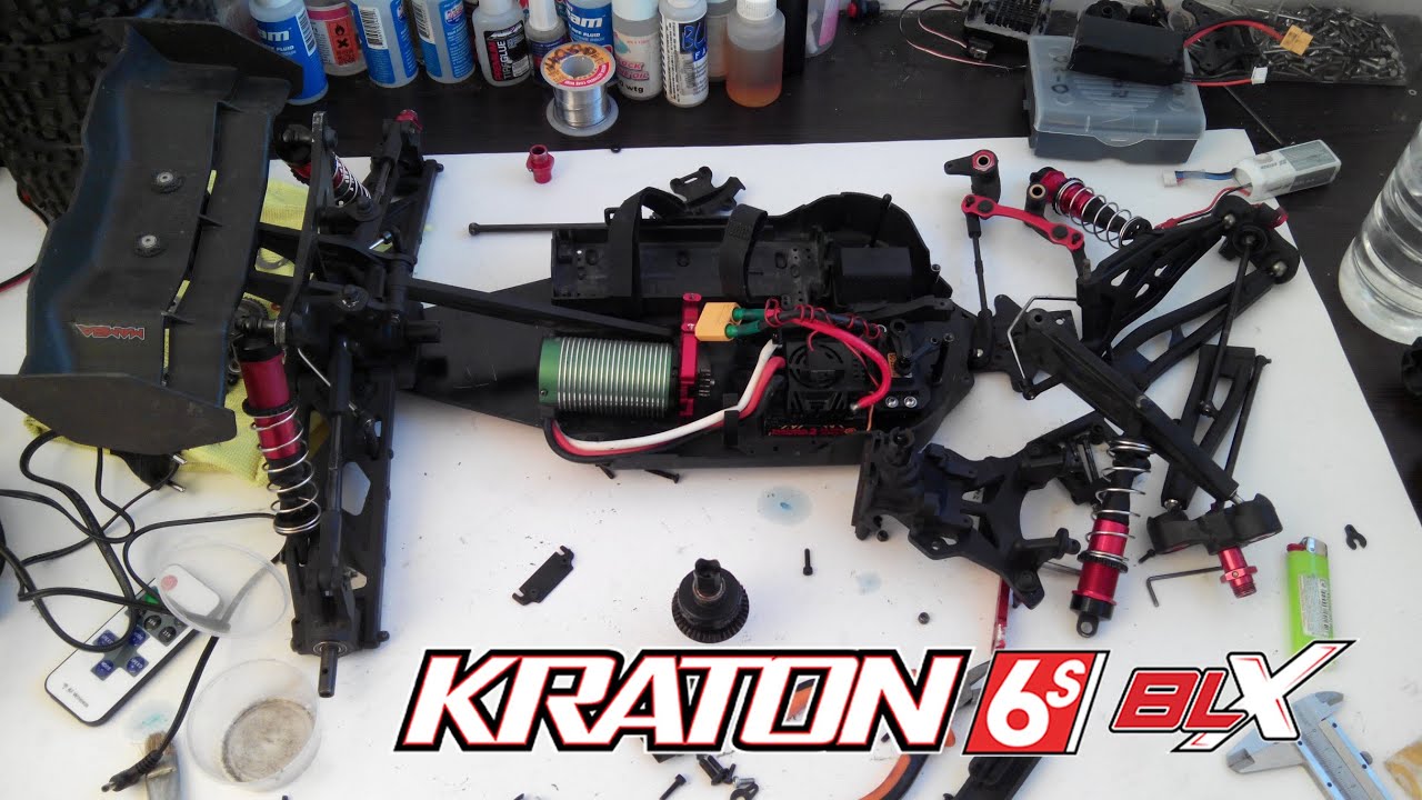 Перебираем модель ARRMA KRATON (часть 1)
