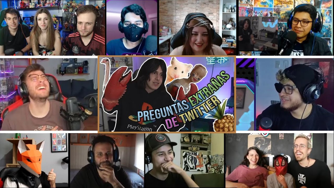 MissaSinfonia: HAMSTERS, BARBIES Y PLATANOS RADIACTIVOS? | Preguntas EXTRAÑAS TWITTER Multi reacción