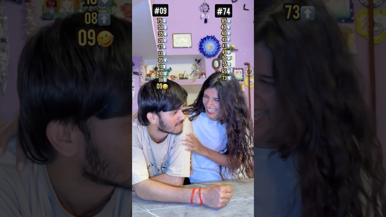 Guess The Number Challenge 🤣 #084 #minivlog #shorts #tranding #vlog