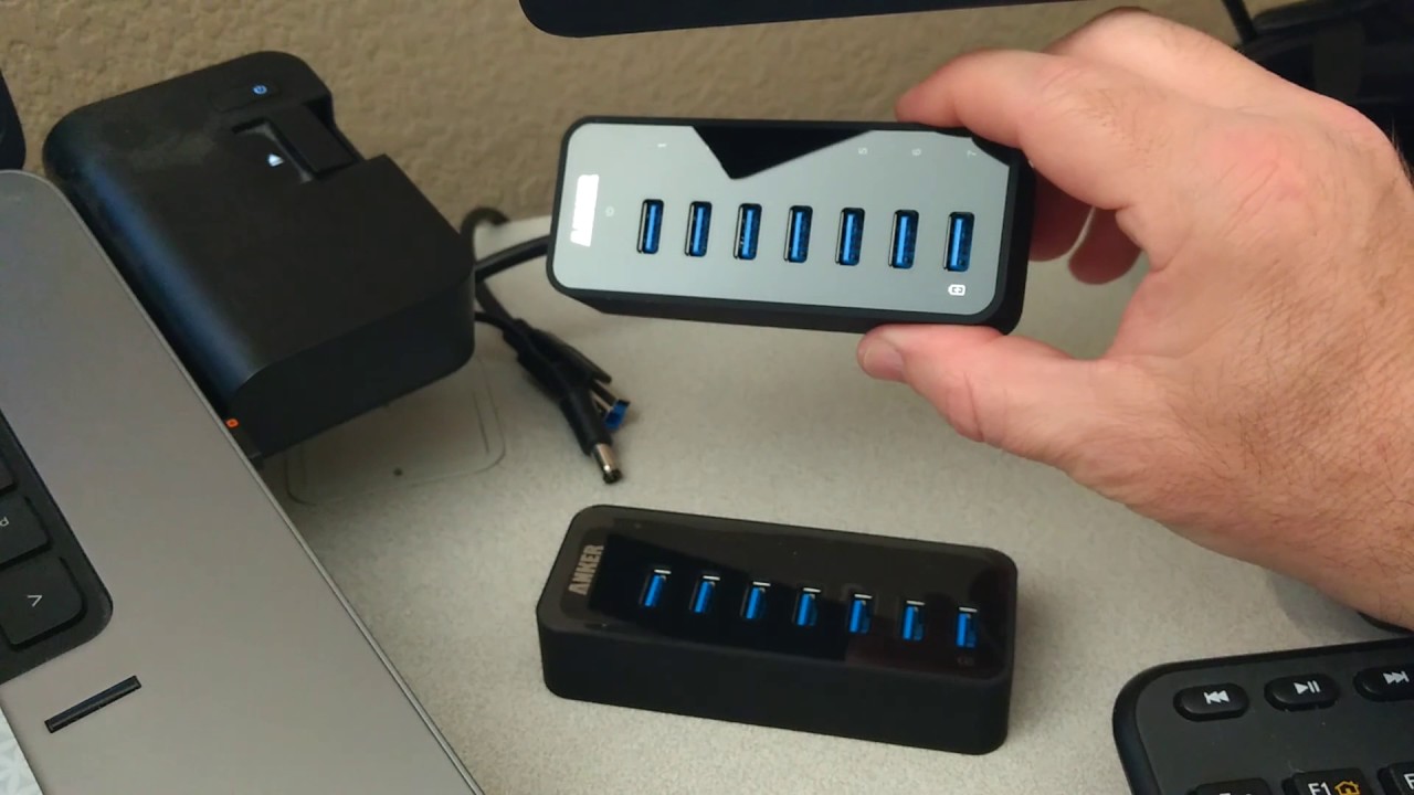 UnBoxing & Review: Anker 7-Port USB 3.0 Data Hub with 36W Power Adapter