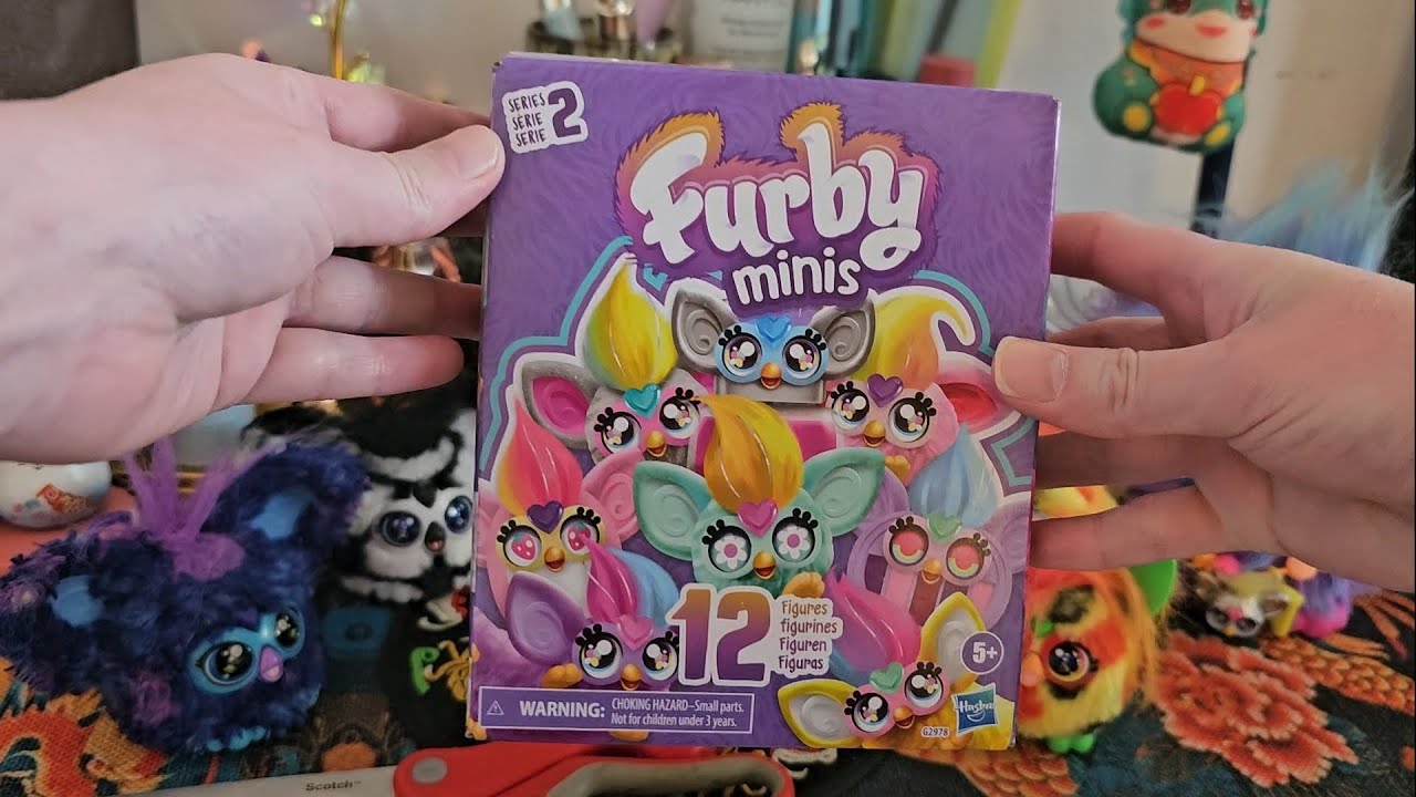 Furby Minis New Makeup Figures Unboxing And Review
