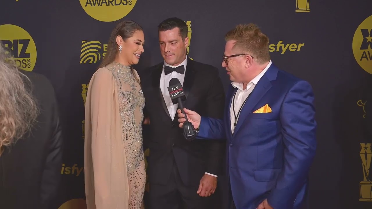 Ramon Nomar and Giselle Blanco at the Xbiz awards in Hollywood, CA