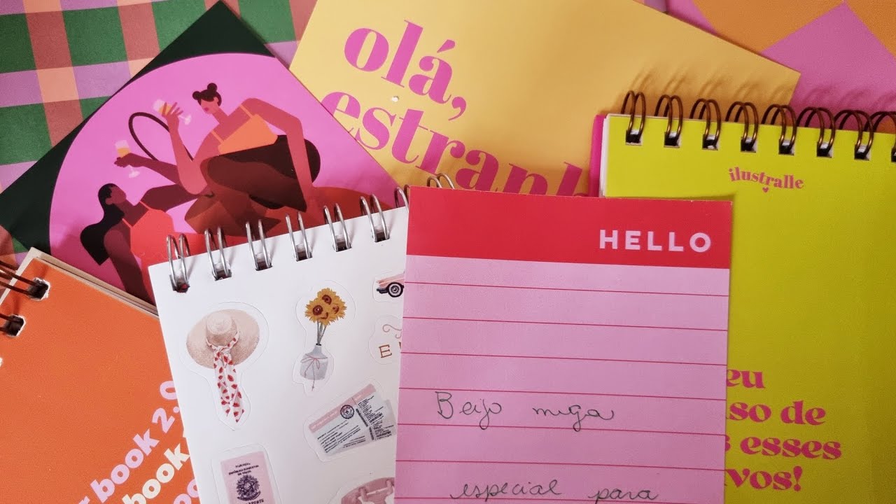 TODOS Sticker Books da Ilustralle! &bull; 100% brasileiro