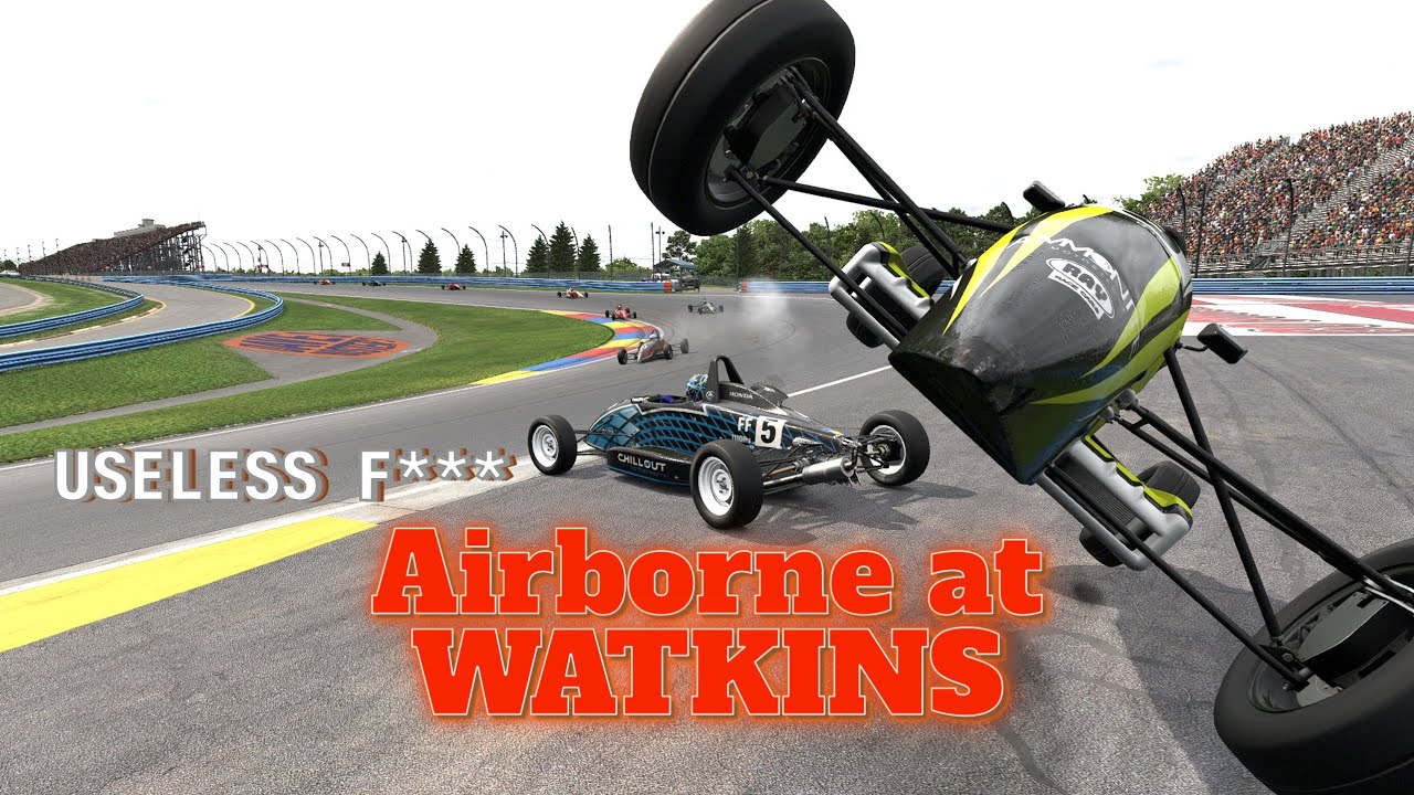 BAD RACE at Absolute Draft-Fest! FF1600 at Watkins Glen Cup | iRacing