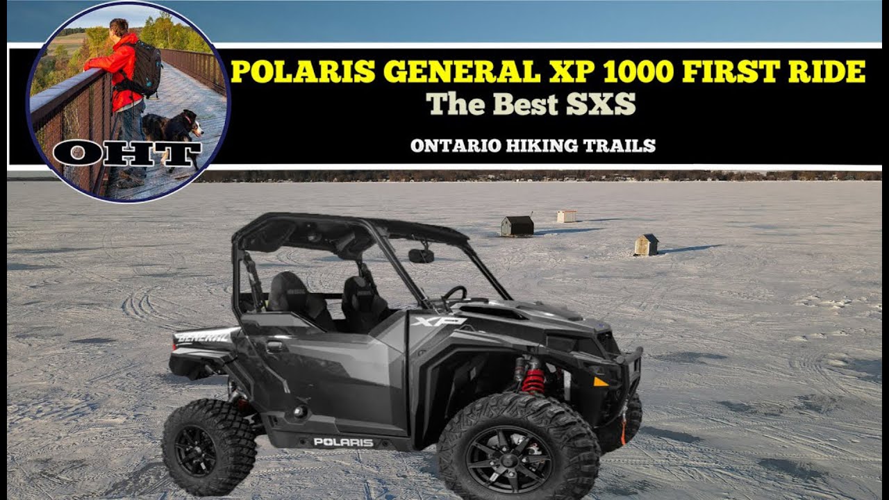 2021 Polaris General XP 1000 First Ride On Lake Simcoe