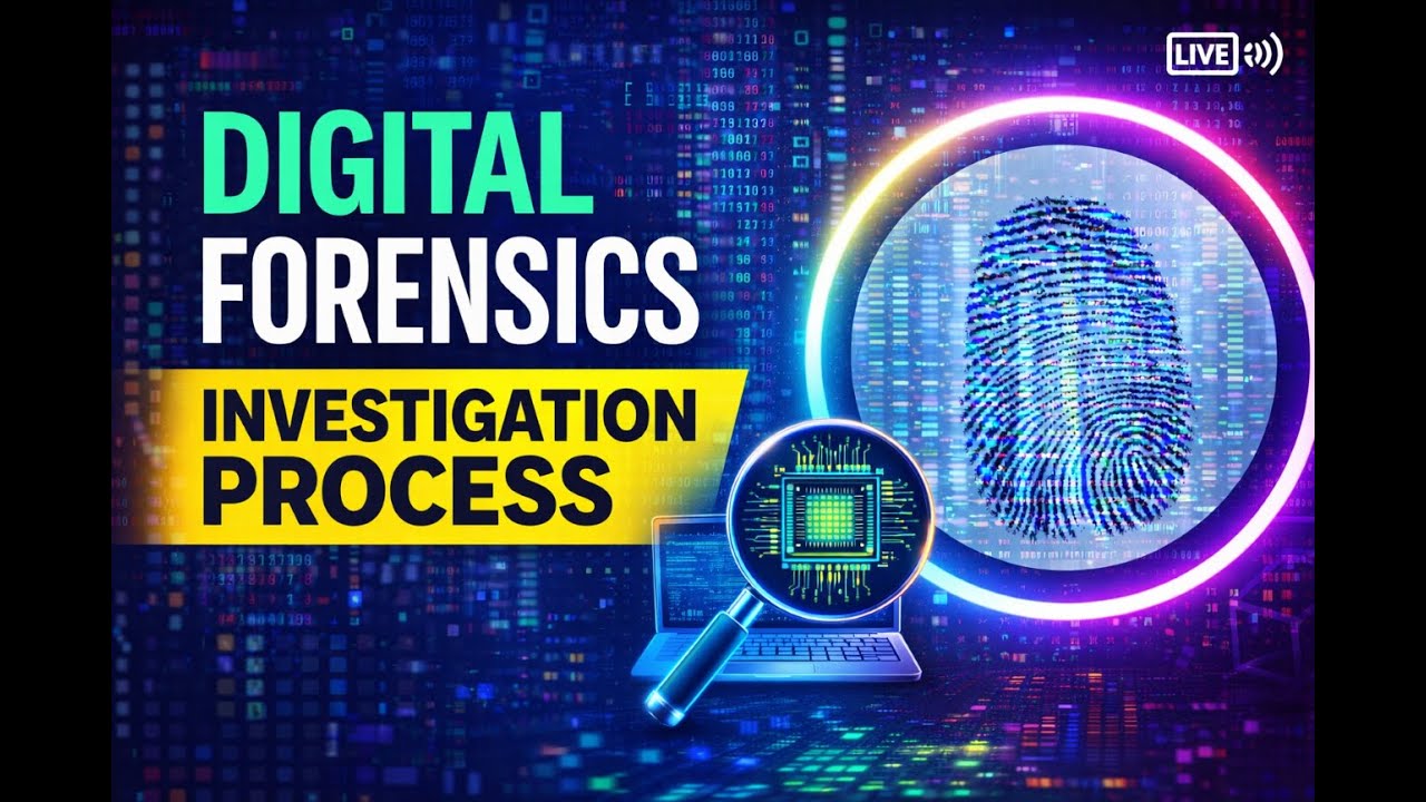 Digital Forensics Investigation Process | Step by Step Guide in Hindi | Masters in IT