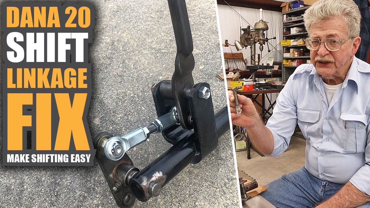 Dana 20 Transfer Case Shift Linkage FIX for Jeep CJ | George's Linkage Kit Makes Shifting Easy Again