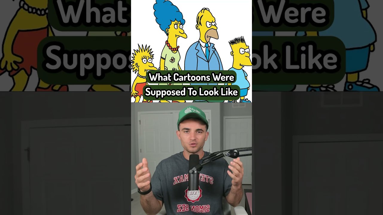 What Famous Cartoons Were Originally Supposed To Look Like