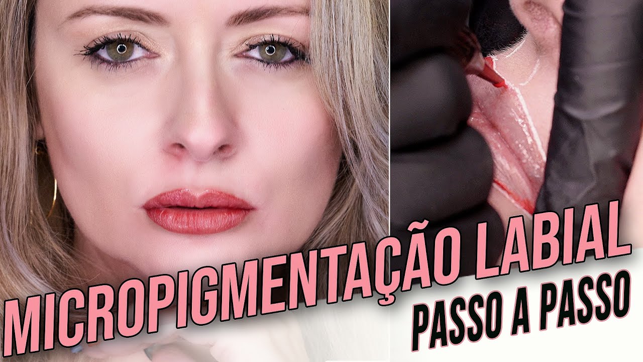 Mini Curso de Micropigmentação Labial Sem Dor - Passo a Passo