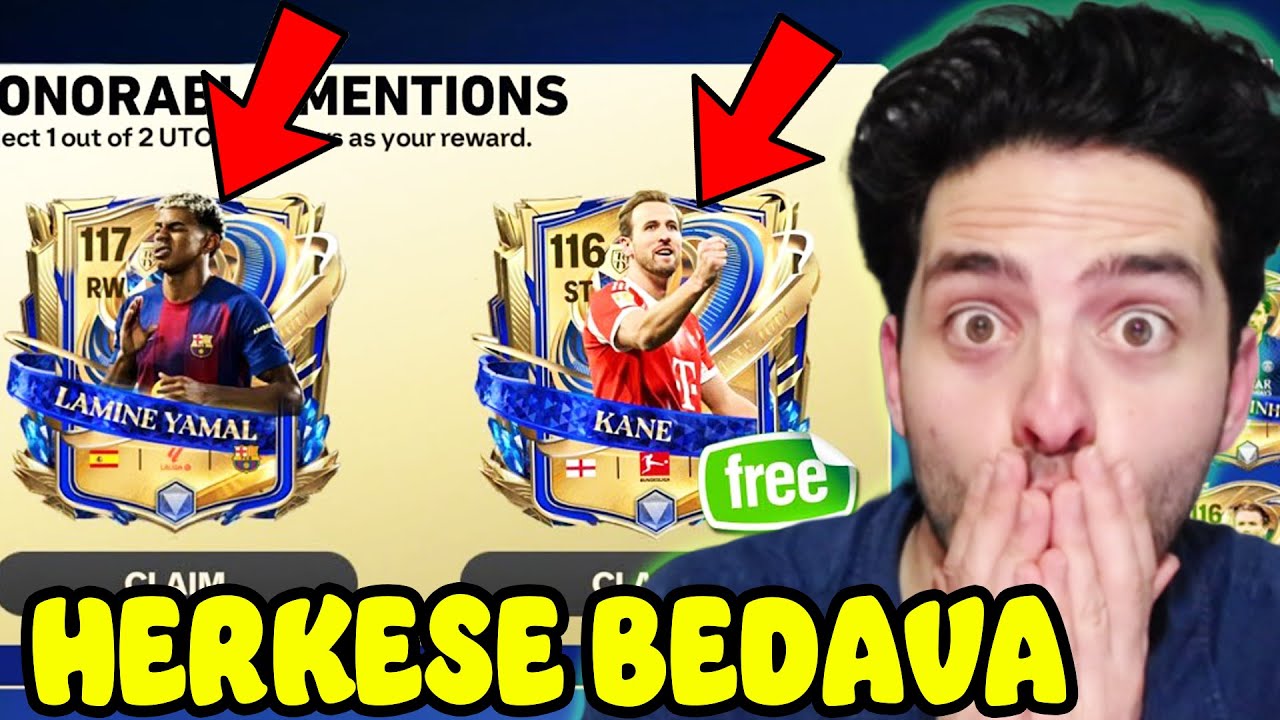 EA ÇILDIRDI ! ÇOK KOLAY HERKESE BEDAVA +116 UTOTY DAĞITIYOR FC Mobile