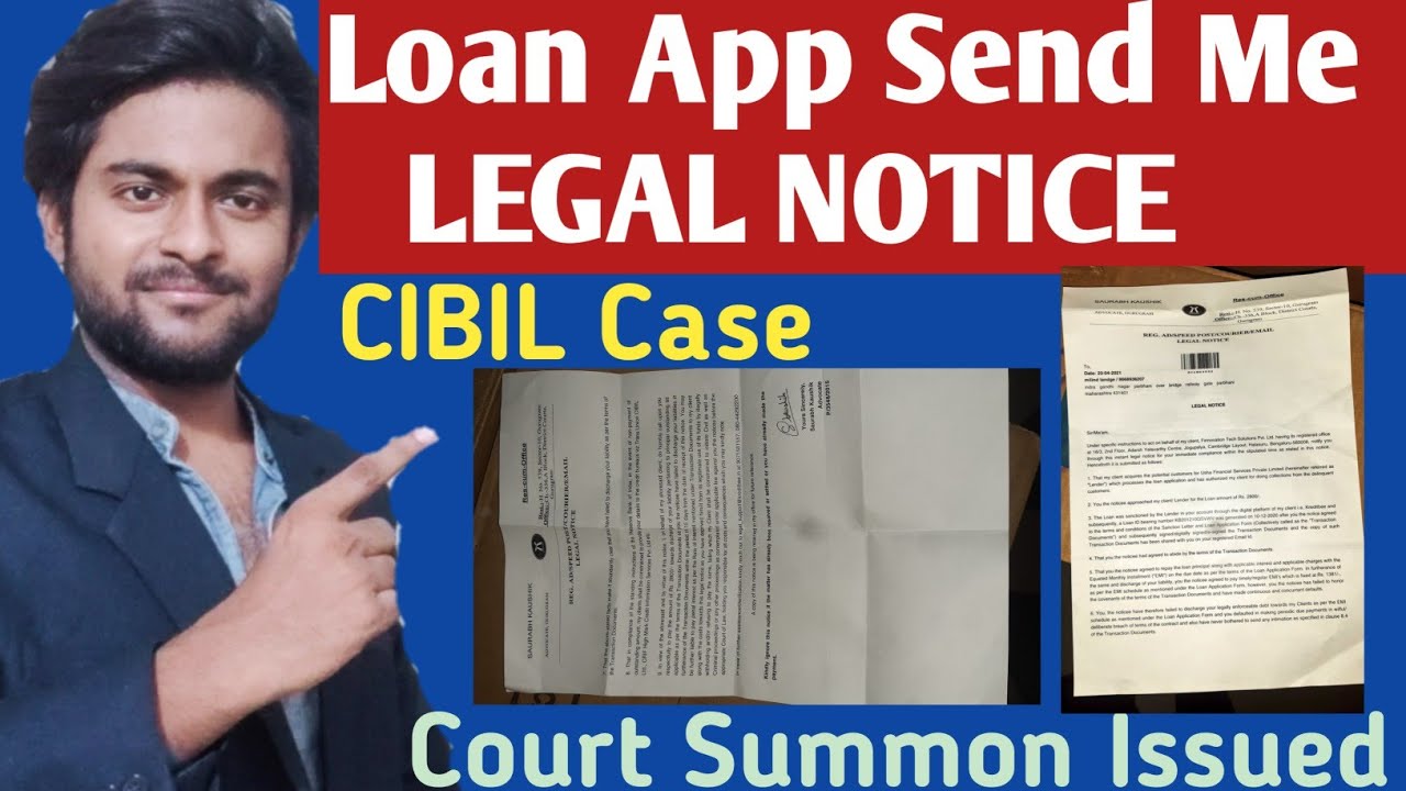 Loan App Send me Legal Notice !! What Can I Do ??