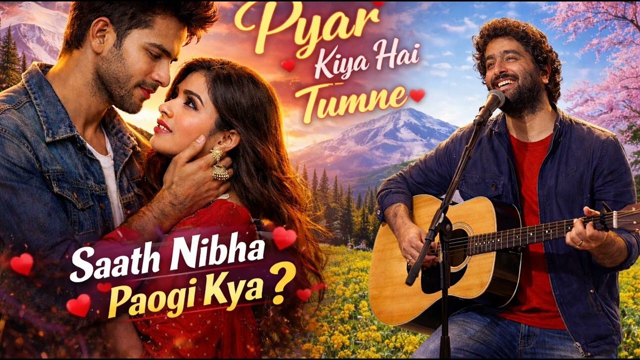 Arijit style new song  lyrics  pyar kiya hai tumne nibha paogi kya 
