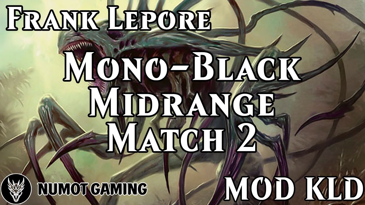 Mono-Black Midrange vs Naya Burn