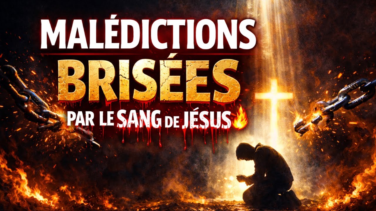 🔴 LE SANG DE JÉSUS DÉTRUIT TOUTE SORCELLERIE 🔥 PRIÈRE DE FEU QUI BRISE LES MALÉDICTIONS