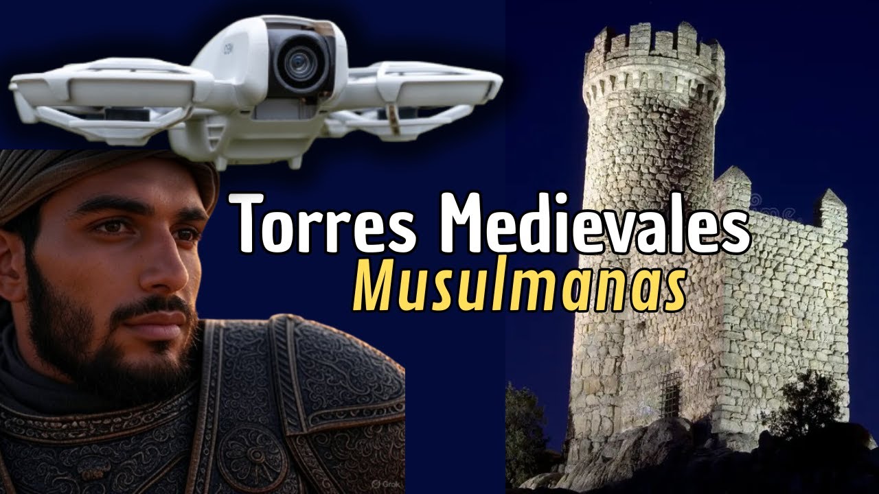 4K 🚁 ATALAYA de Torrelodones desde el Aire 🚁 | Torre Medieval de Vigilancia | Vistas con Dron