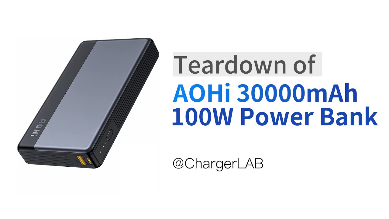Happy New Year | Teardown of AOHi Magcube 30000mAh 100W Power Bank (AOC-P008)