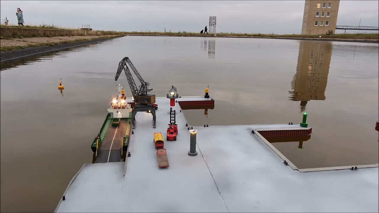 Scale 1:87 Kibri's merchant navy....