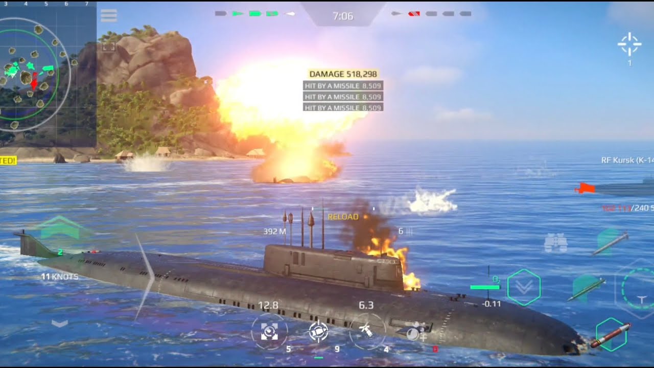 Stealth and Power, Kursk’s Hour! 💀🌊 - Modern Warships Gameplay