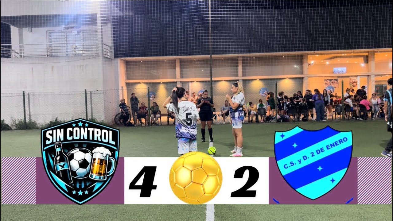Torneo TRDS F5 FEMENINO - 2 de Enero VS Sin Control - FECHA 1 