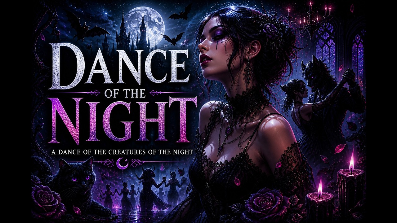 Dance of the Night 🌙 | Dark Gothic Pop Anthem