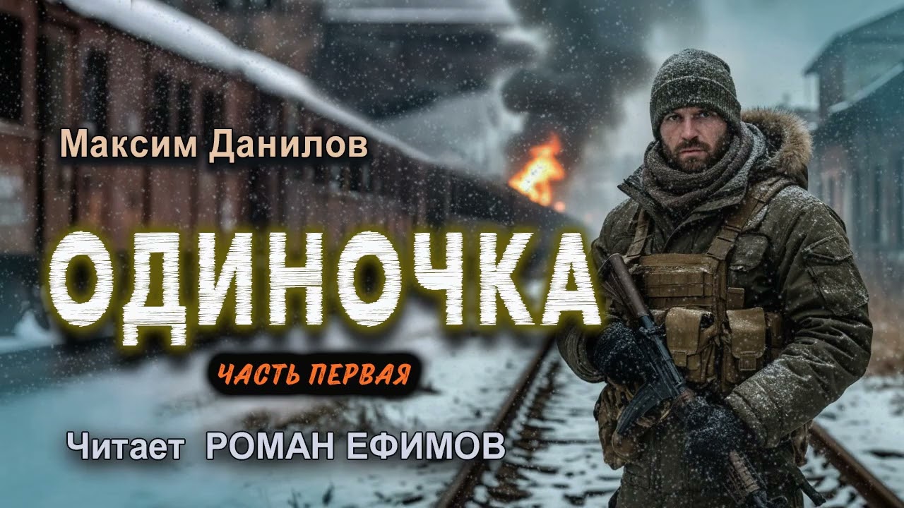 ОДИНОЧКА (аудиокнига). Часть 1. ПОСТАПОКАЛИПСИС. Максим Данилов. Читает Роман Ефимов.