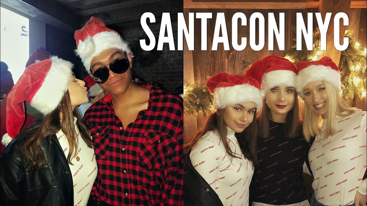 SANTACON IN NYC | vlogmas day 8